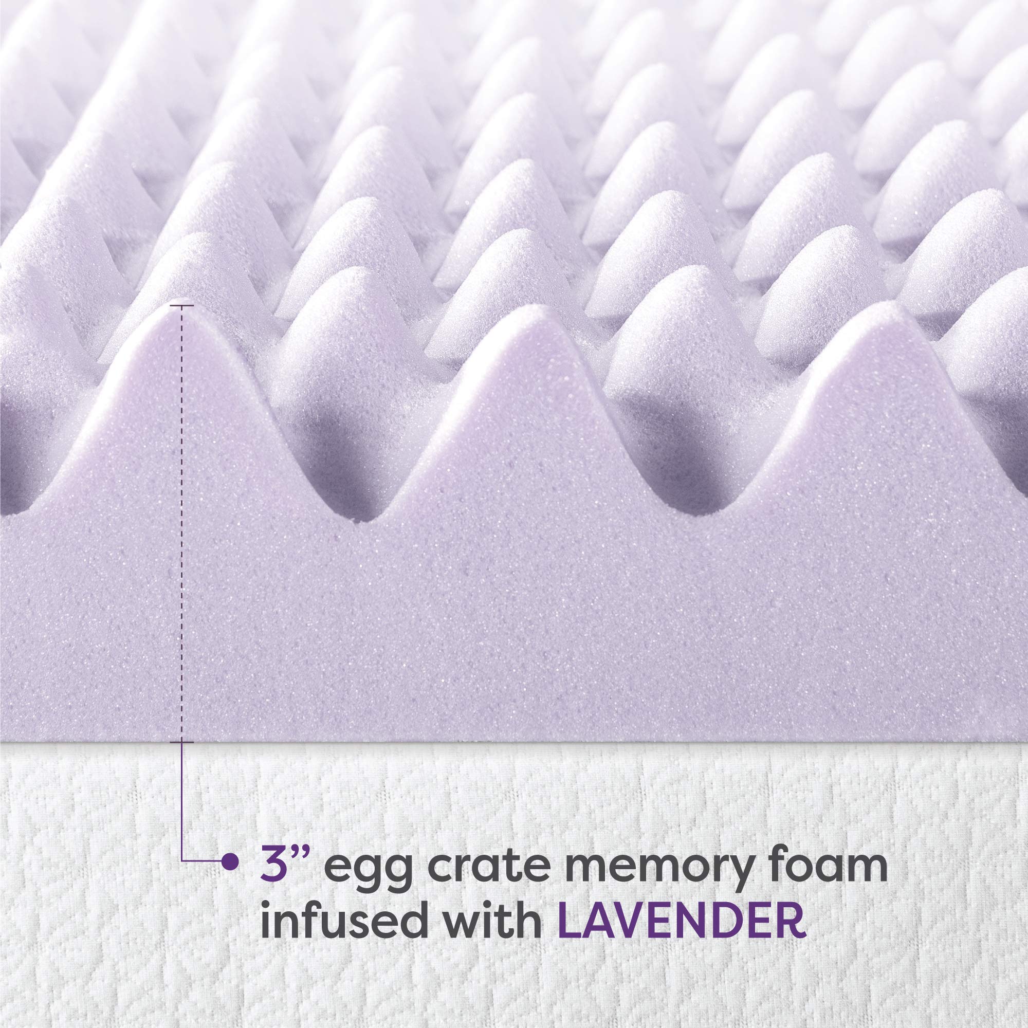 Best Price Mattress CertiPUR-US certified foam topper for safety