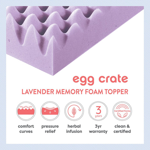 Best Price Mattress lavender-infused topper with calming aroma