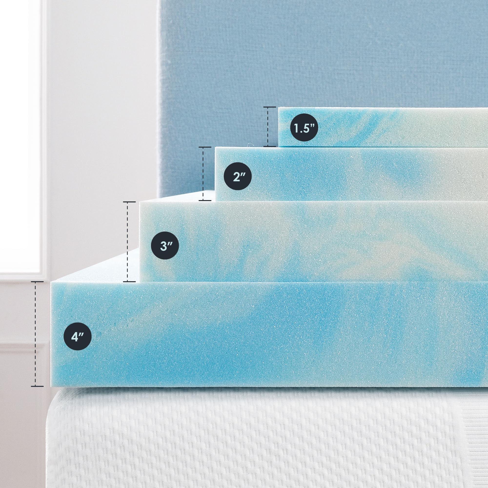 Best Price Mattress Topper unboxing and roll-out demonstrates easy expansion.