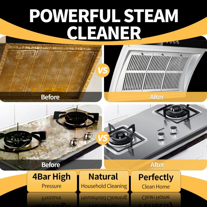 Bestbuy8 steam cleaner 42oz tank shows large capacity for longer sessions