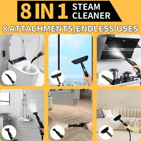Bestbuy8 steam cleaner portable and lightweight design