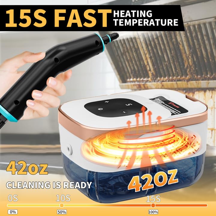 Bestbuy8 steam cleaner six adjustable levels for diverse tasks