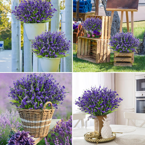 Besteek outdoor indoor lavender decor adapts to porches kitchens and tables.