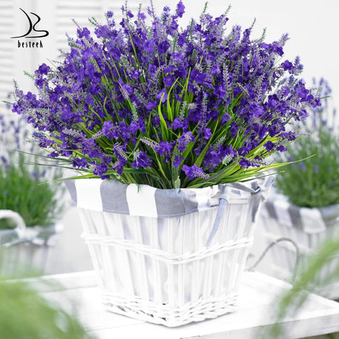 Besteek lavender plants with adjustable leaves bend to fit spaces.