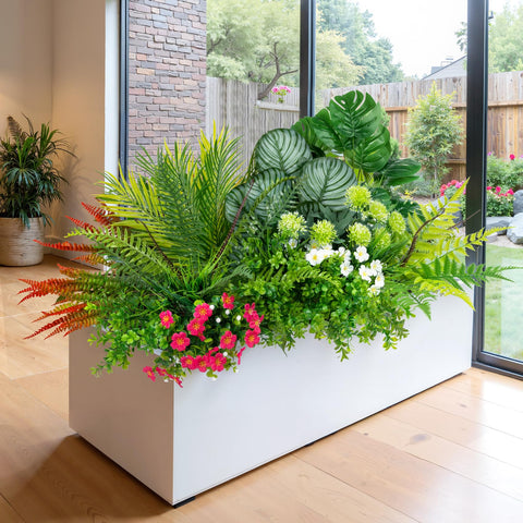Besteek greenery stems multi-pack enables flexible indoor or outdoor arrangements.