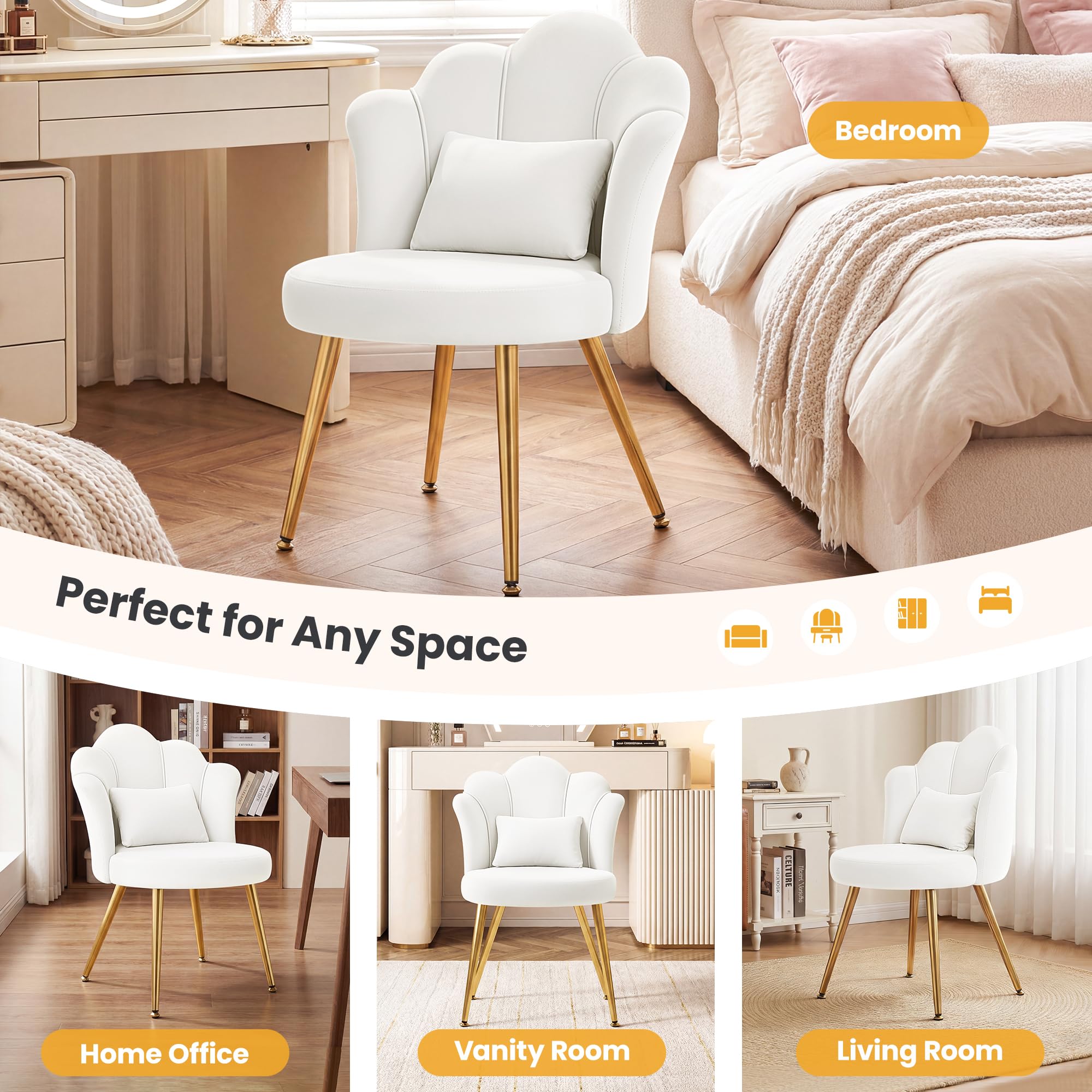 BestGlory quick 10-minute assembly gets you seated faster.