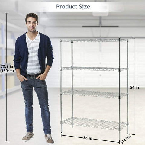 BestOffice adjustable-rails help customize shelf height for varied items