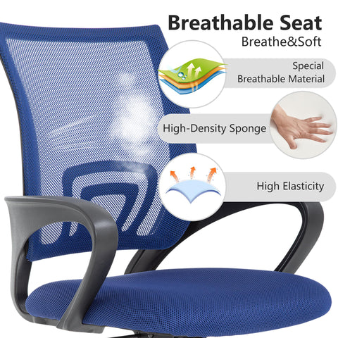BestOffice ergonomic armrests provide breathable, comfortable support.