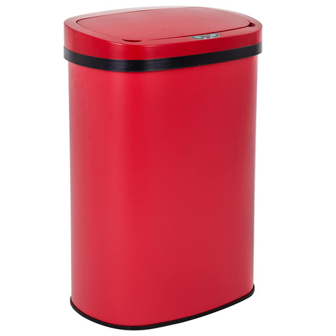BestOffice automatic trash can with sensor lid enables hands-free disposal in busy kitchens.