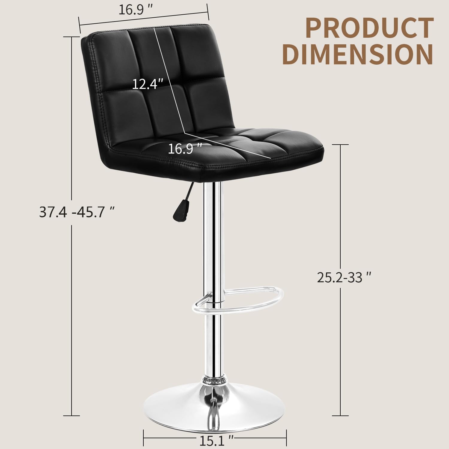 BestOffice bar stools suit kitchen islands and dining spaces with style.
