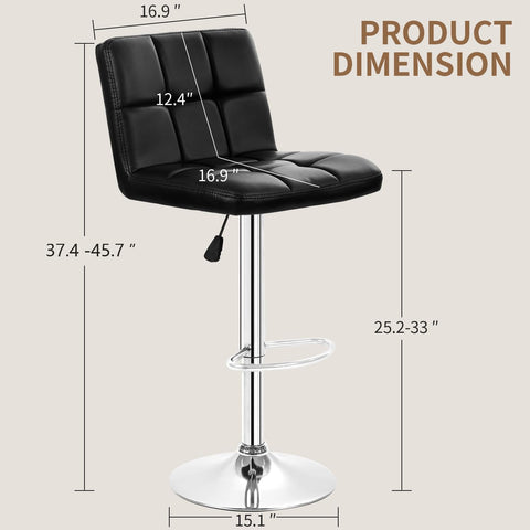 BestOffice bar stools suit kitchen islands and dining spaces with style.