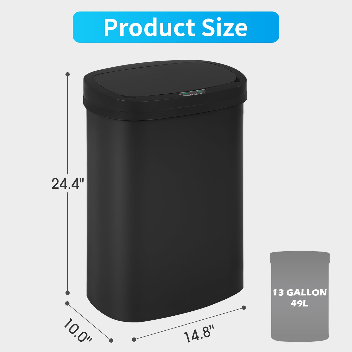 Battery-powered sensor offering long-lasting performance.