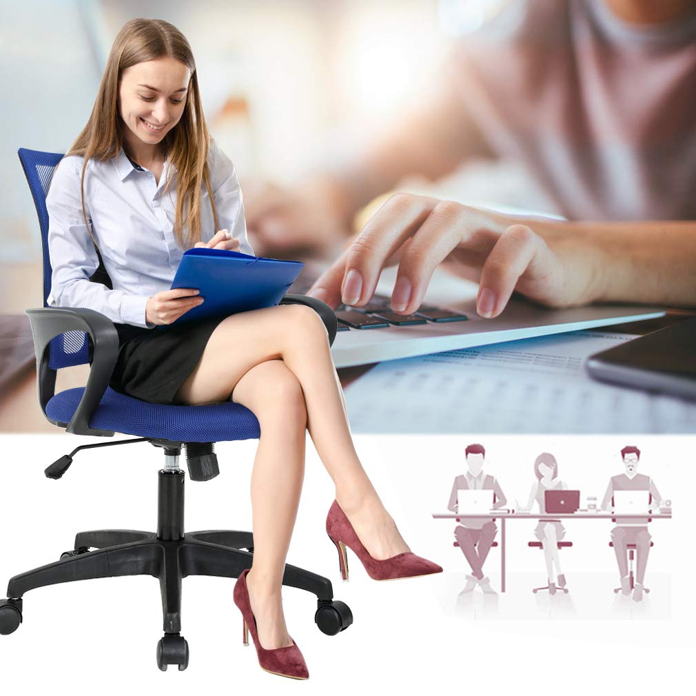 BestOffice ergonomic chair height adjustment for a personalized seating position.
