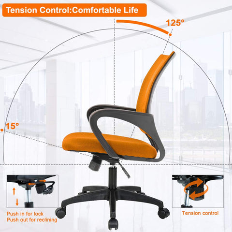 BestOffice chair high-density sponge seat delivers breathable comfort for long sessions.