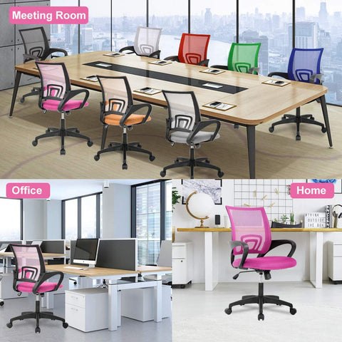 BestOffice pink chair built with durable materials for reliable performance