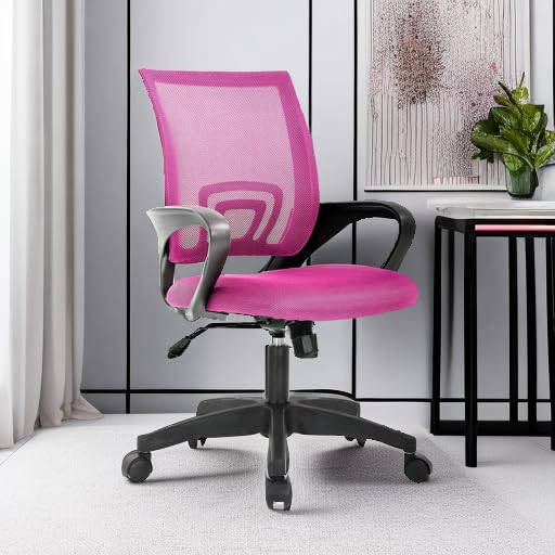 BestOffice pink swivel base shown in motion for smooth daily adjustments