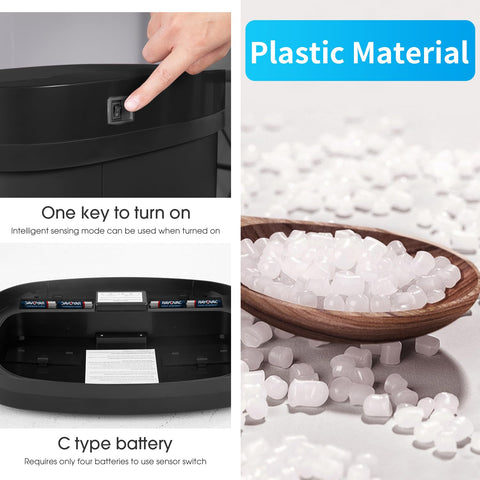 BestOffice odor-control lid helps minimize smells between uses.