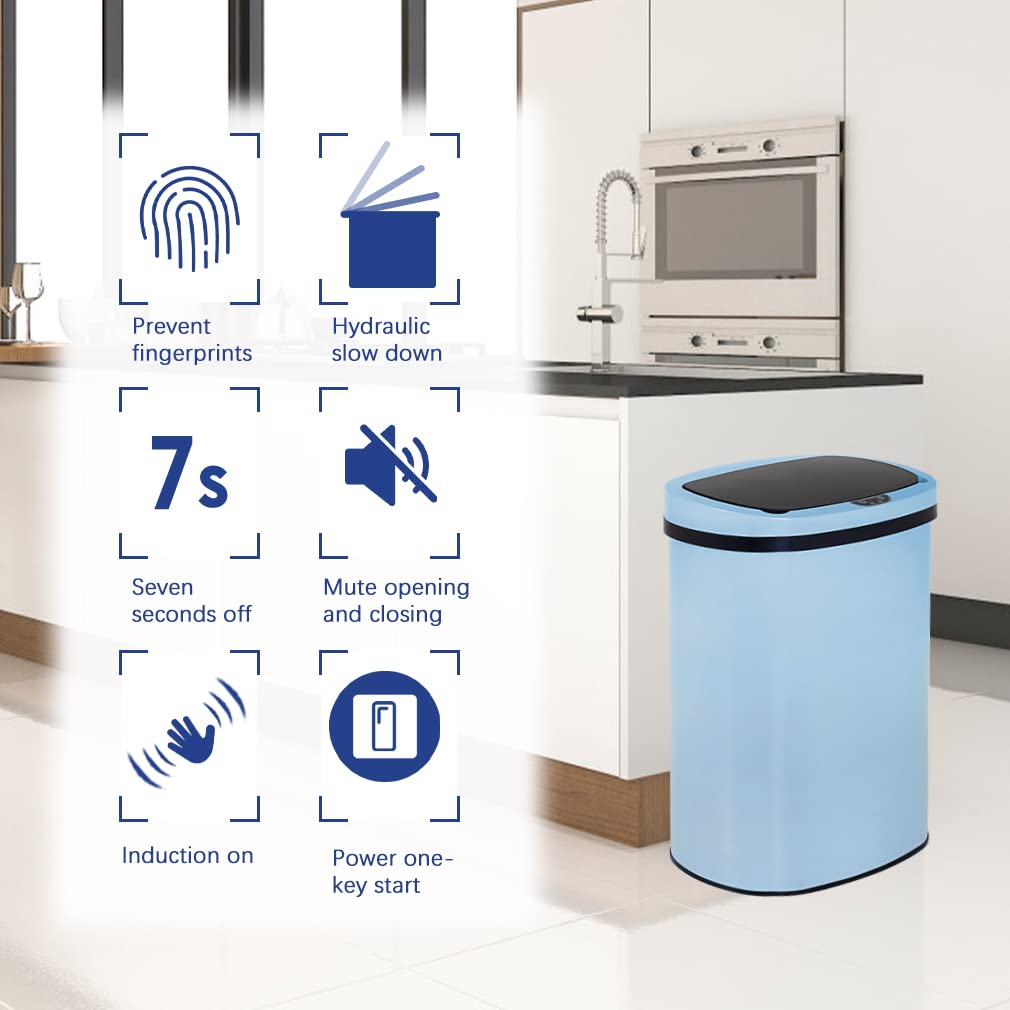 BestOffice removable lid eases bag replacement and cleanup