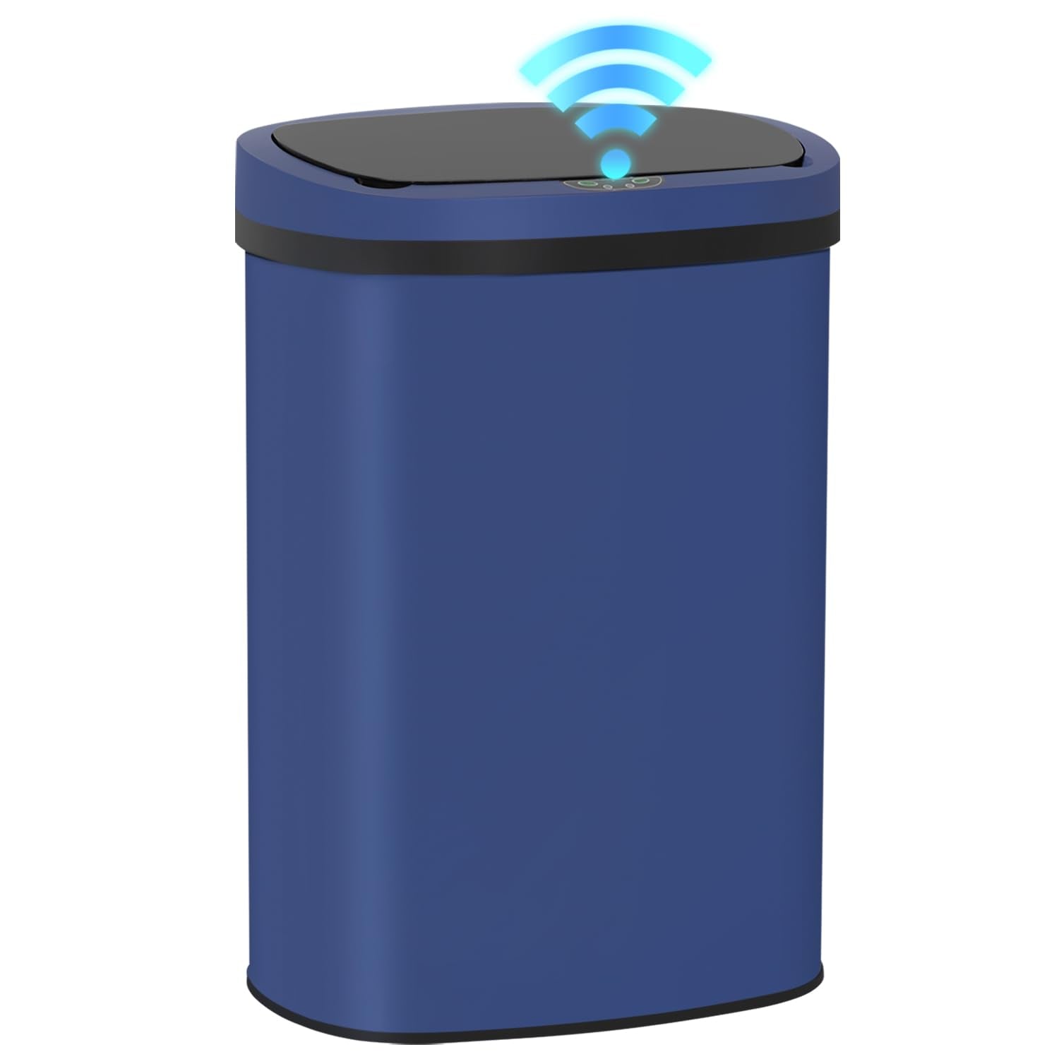 BestOffice sensor trash can lid-open demonstrates effortless touchless disposal.