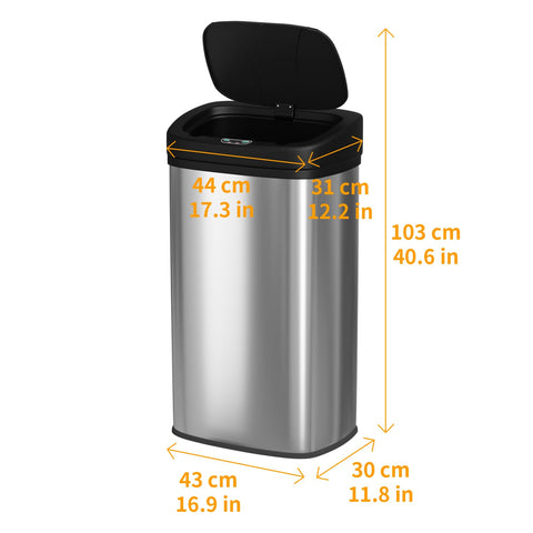 BestOffice spacious design reduces trips to the bin during meals or work