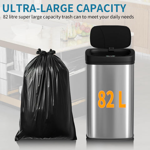 BestOffice touchless bin keeps counters cleaner with hands-free waste access