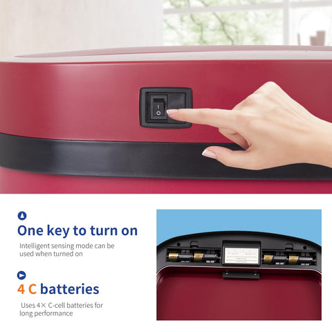 BestOffice touchless operation enables hygienic disposal in kitchens, bathrooms, and offices.