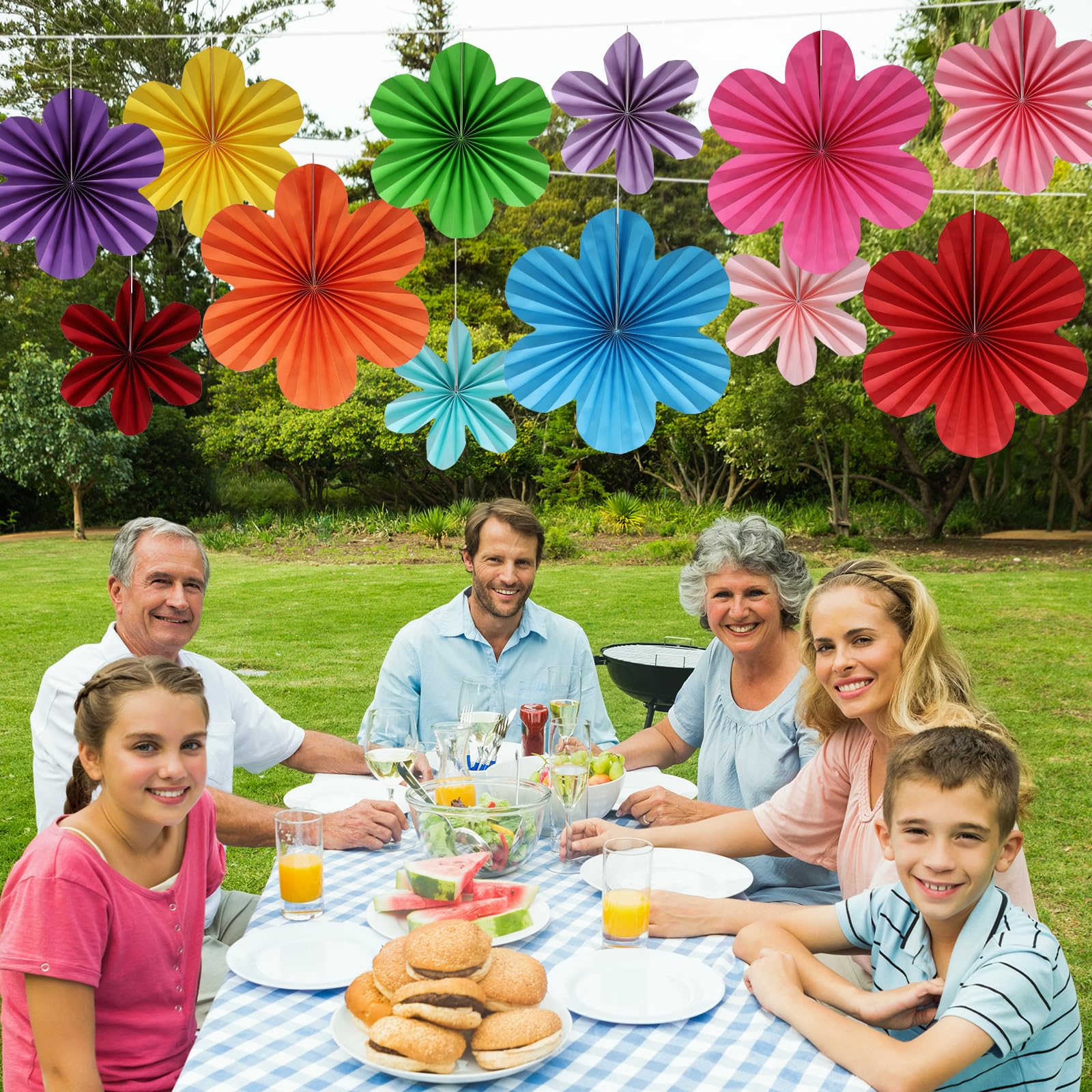 BestoFun reusable paper fans offer long lasting party decor options