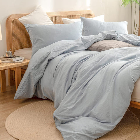 Bestouch duvet cover hidden zip detail keeps duvet secure