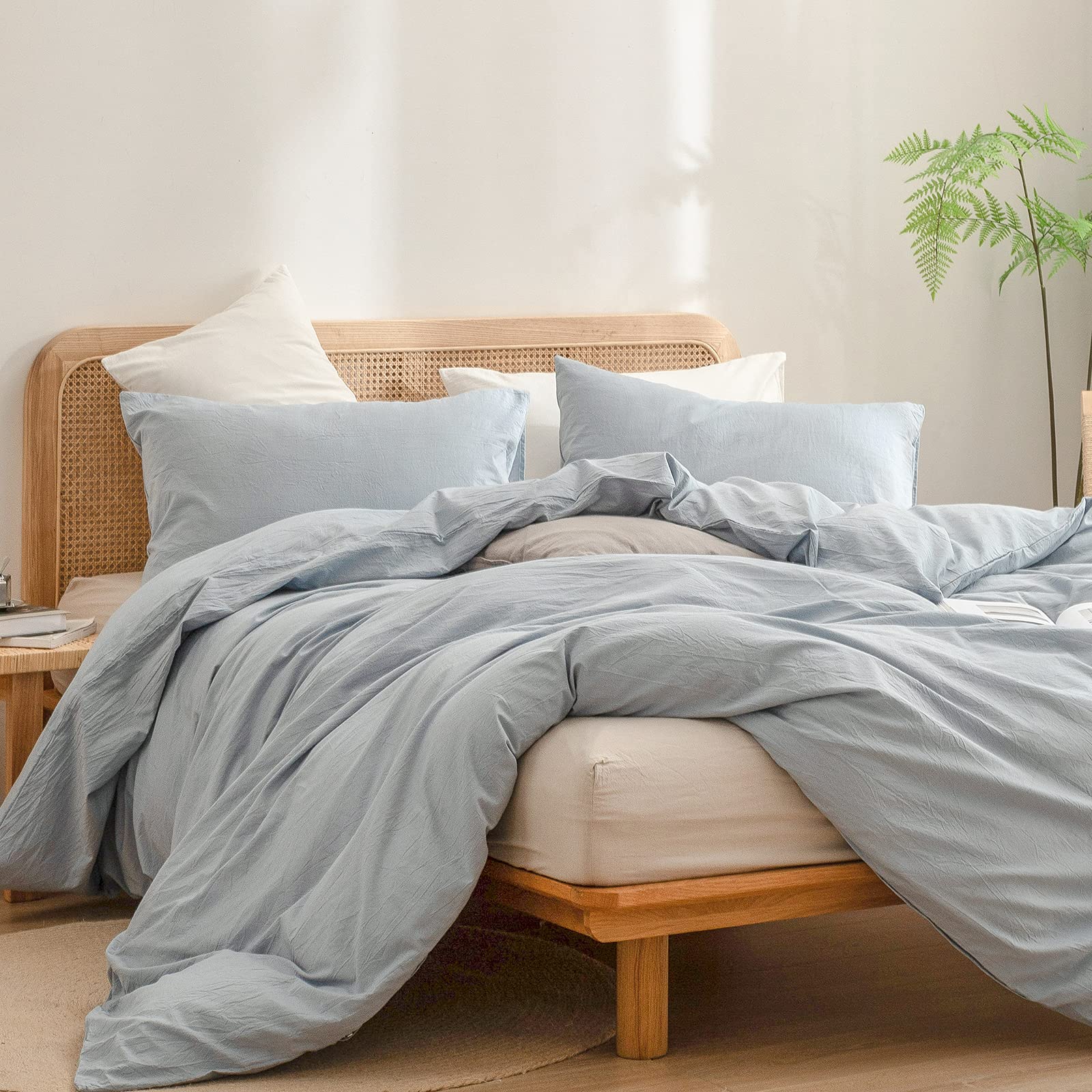 Bestouch duvet cover reversible to the same color for versatile styling