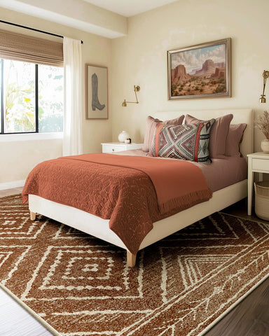 BESTSWEETIE 8x10 rug fits generous living spaces.