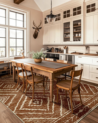 BESTSWEETIE machine-washable rug design reduces upkeep for busy homes