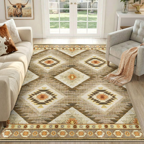 BESTSWEETIE pet-friendly rug suitable for households with pets