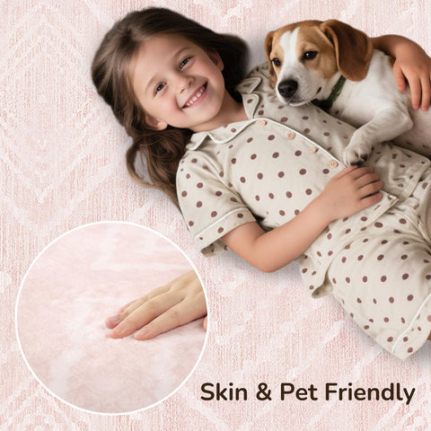 BESTSWEETIE pet-friendly rug suitable for homes with pets