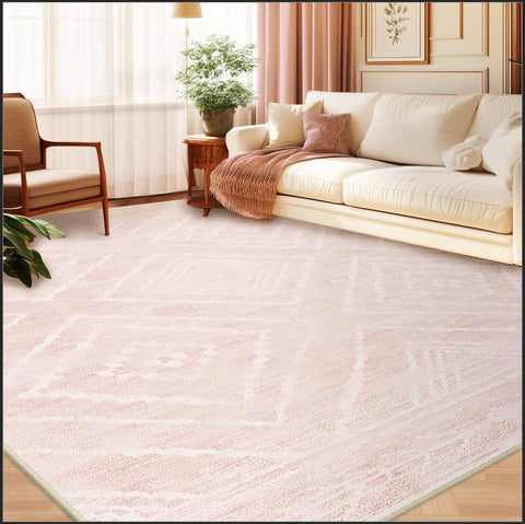 BESTSWEETIE water-repellent and stain-resistant rug for easy cleanups