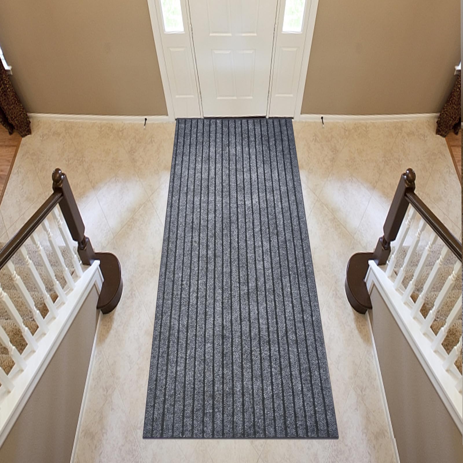 BESTVUE durable, stain-resistant runner for high-traffic areas.