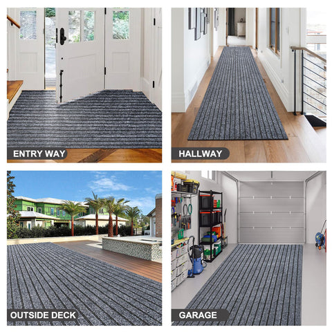 BESTVUE multi-use rug fits kitchens, balconies, and entryways.