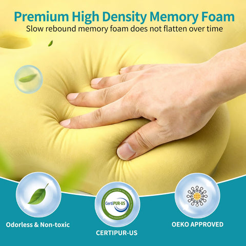 Besyodo two-heights pillow offers options for side, back, and stomach sleepers.