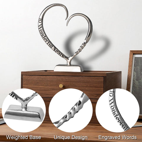 BESZONE engraved 10 Wonderful Years marking the milestone