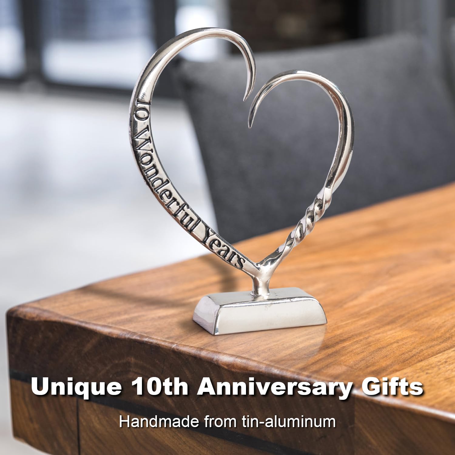 BESZONE hand-forged tin artwork showcasing craftsmanship for a milestone