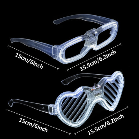 bethmore upgraded glow glasses offer comfortable wear and stylish glow for any dance floor