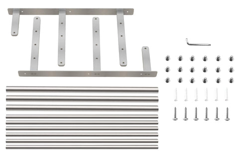 Bethom bathroom organizer keeps towels neatly displayed and within reach.