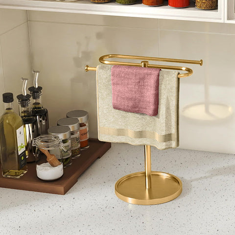Bethom stainless steel construction delivers durable, long-lasting towel support.