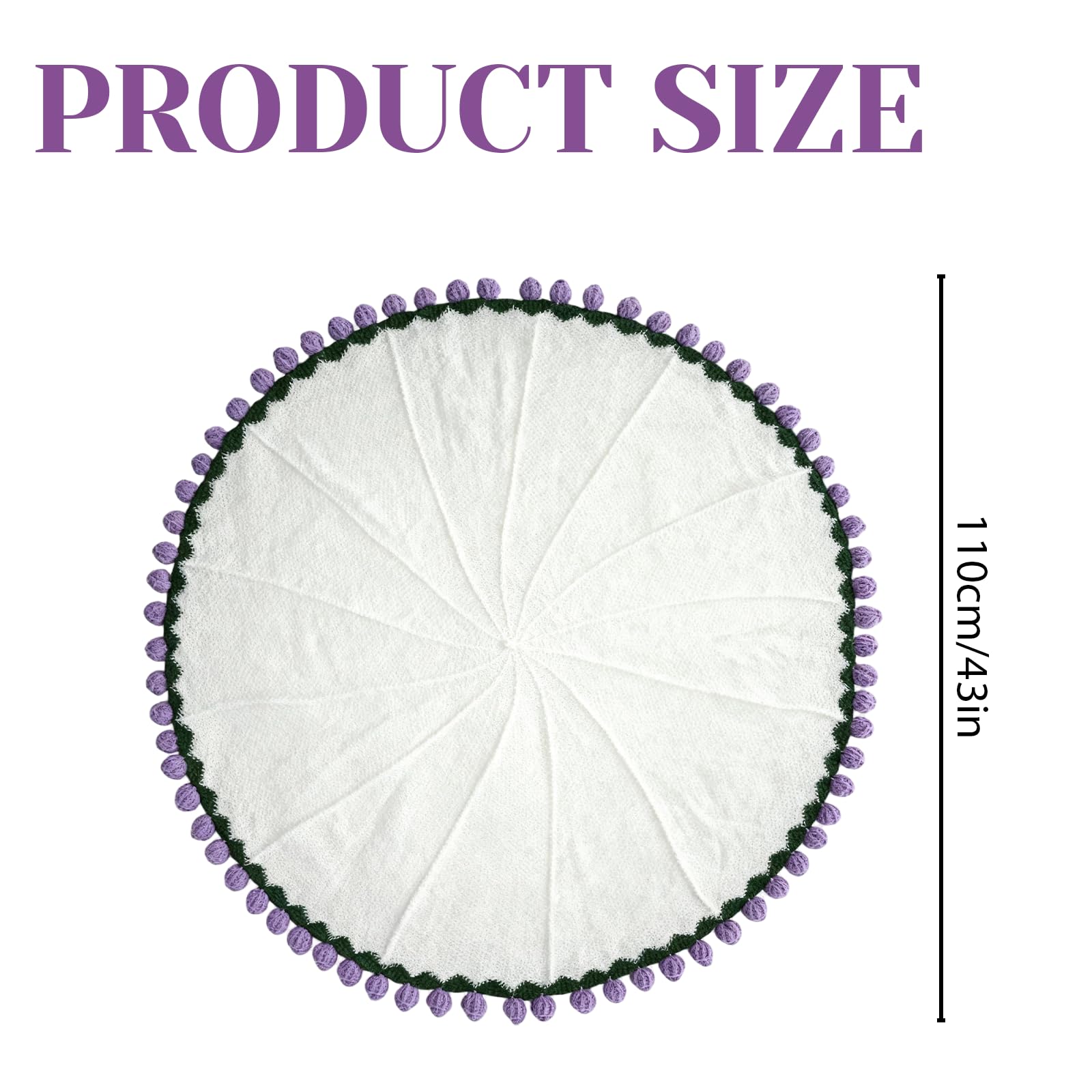 Betoom crochet rose detail emphasizes handmade charm perfect for home décor.