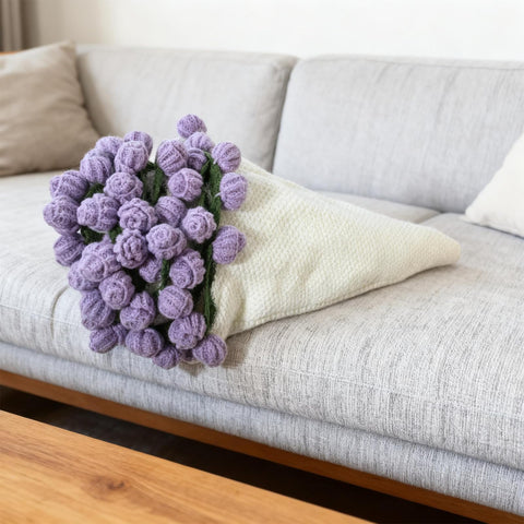Betoom rose bouquet unfolded blanket delivers warm, luxurious lounging comfort.