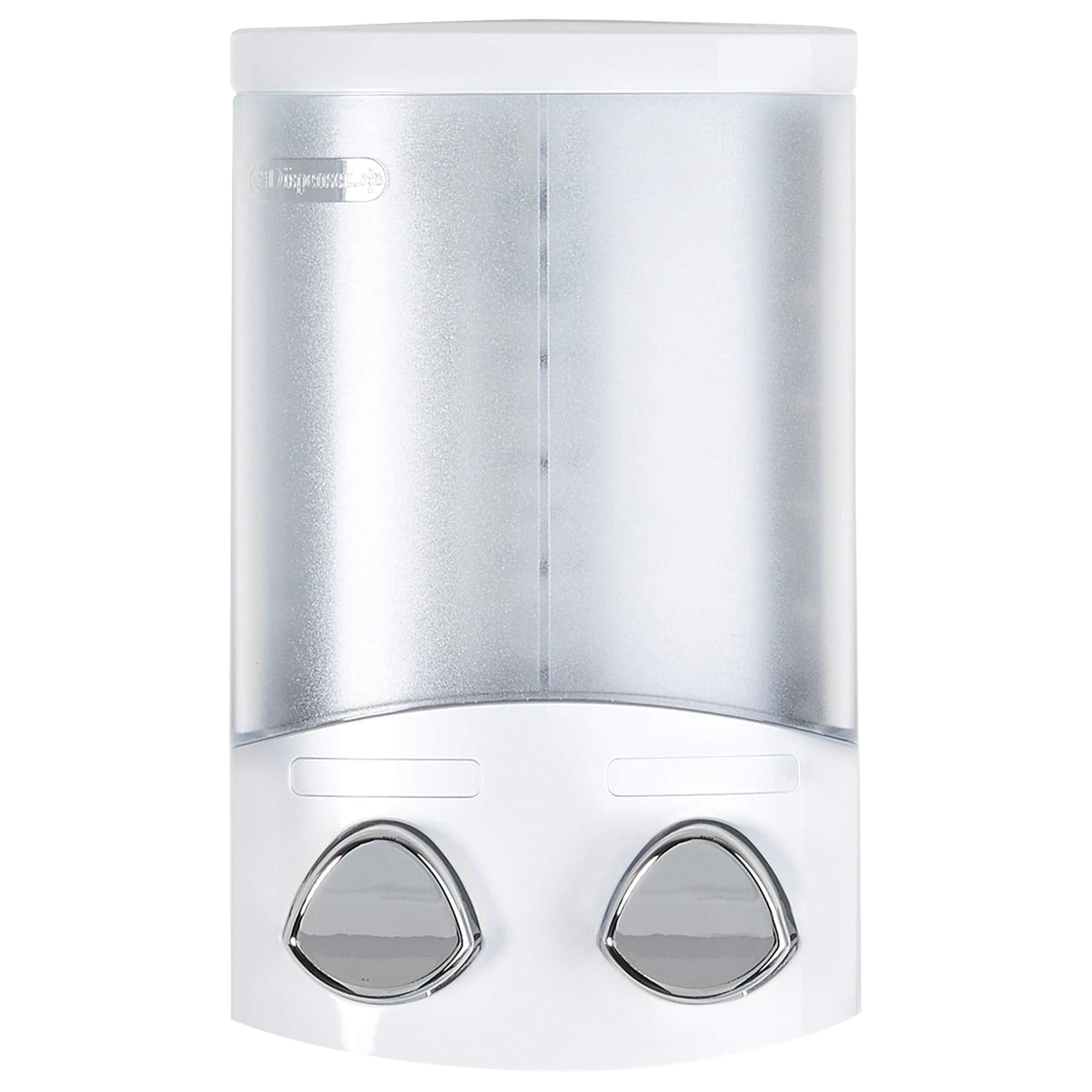 Better Living Aviva duo dispenser showing hidden razor hooks for neat grooming.