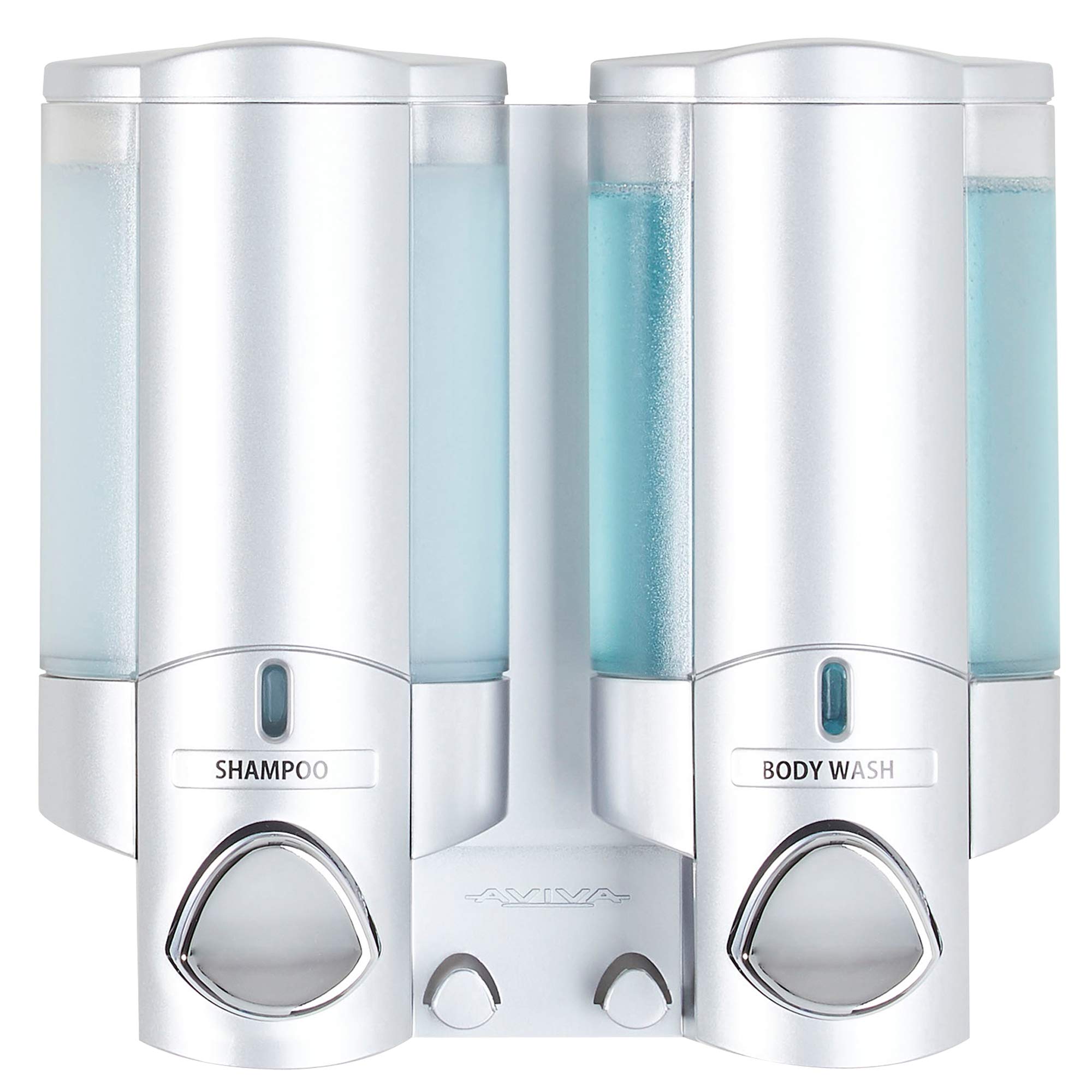 Better Living Aviva shower dispenser wall mount with sleek satin finish.