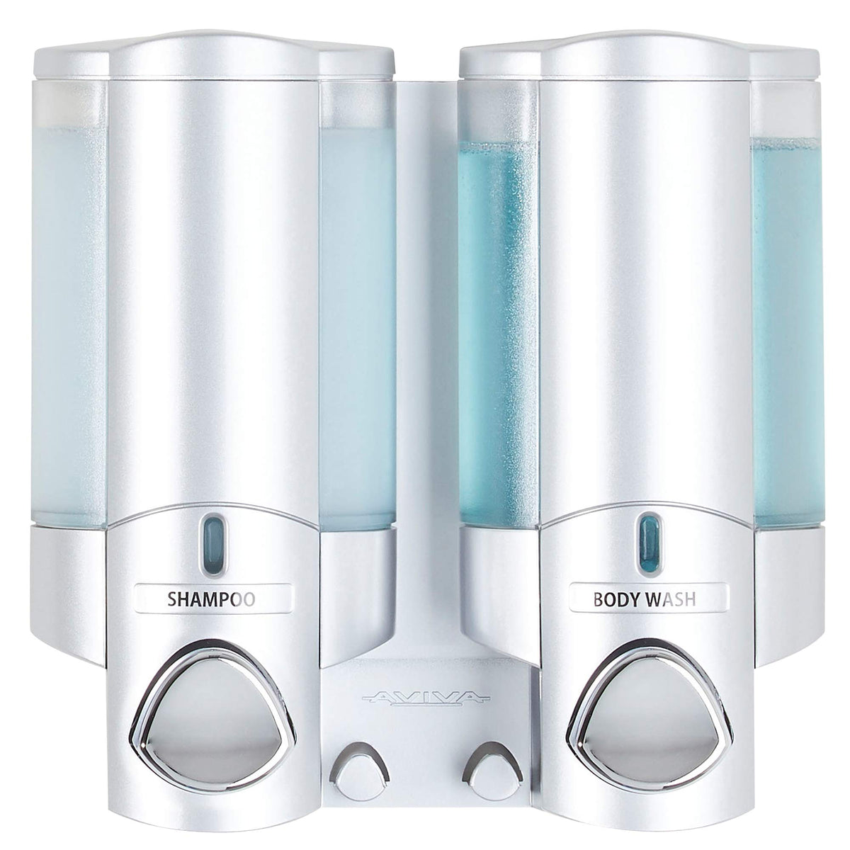 Better Living Aviva shower dispenser wall mount with sleek satin finish.