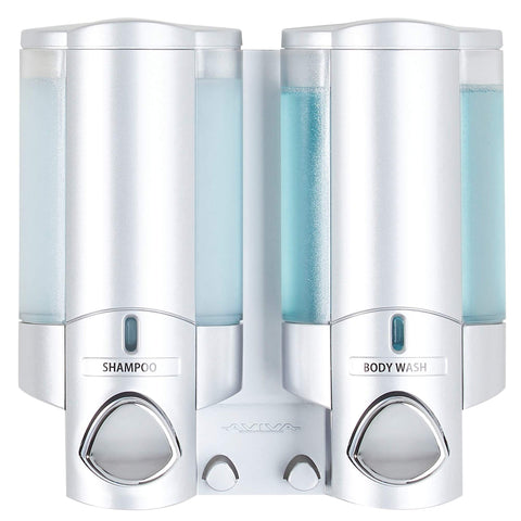 Better Living Aviva shower dispenser wall mount with sleek satin finish.
