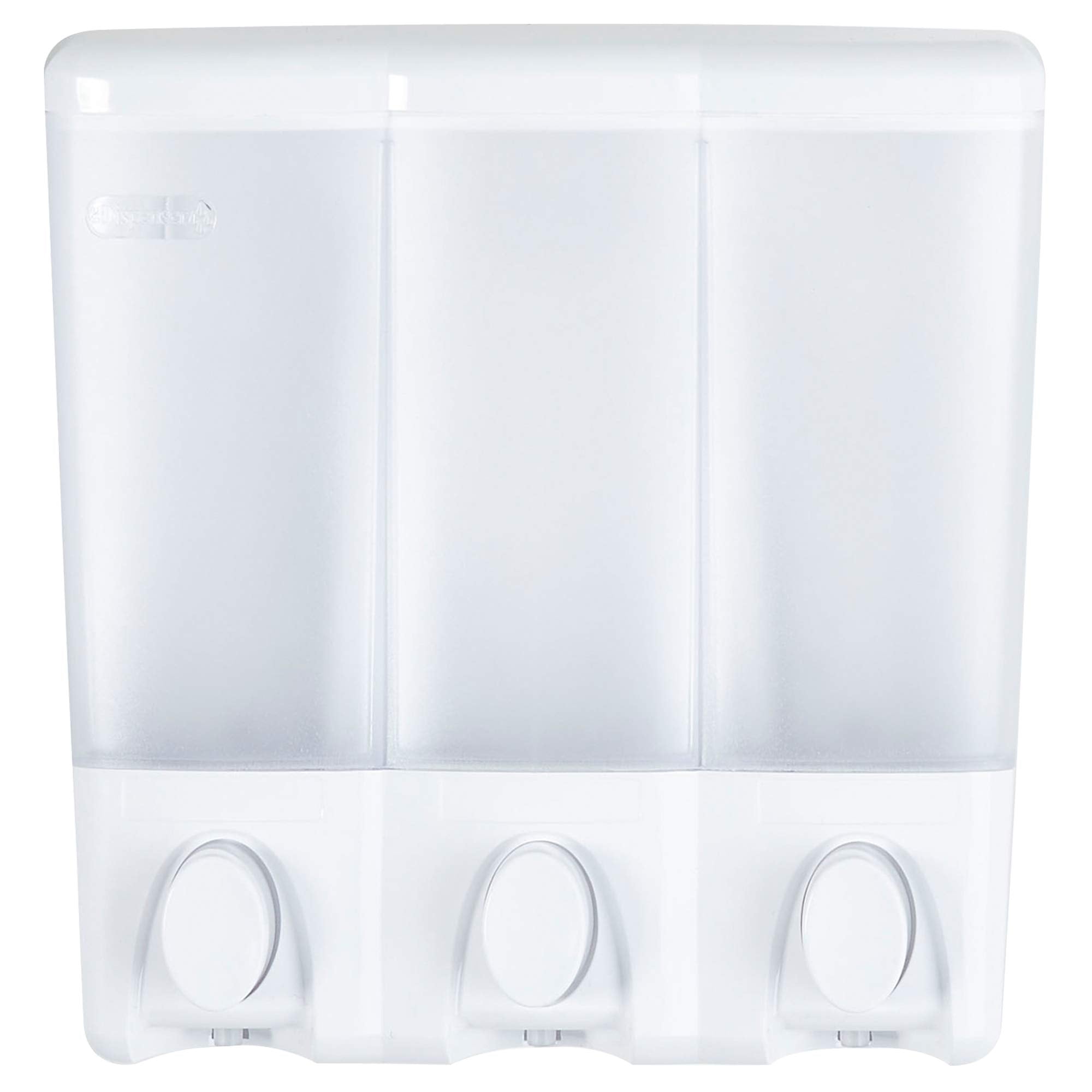 Better Living Clear Choice dispenser mounted in corner for easy access.