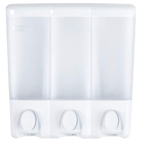 Better Living Clear Choice dispenser mounted in corner for easy access.